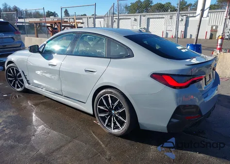 2023 BMW 430I Gran Coupe xDrive из США, поврежденный, VIN WBA73AV02PFP06444